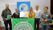Birkenhof Bildungszentrum erneut als Umweltschule ausgezeichnet 
